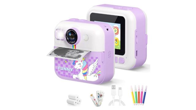 Cason Instant Camera for Kids with Print