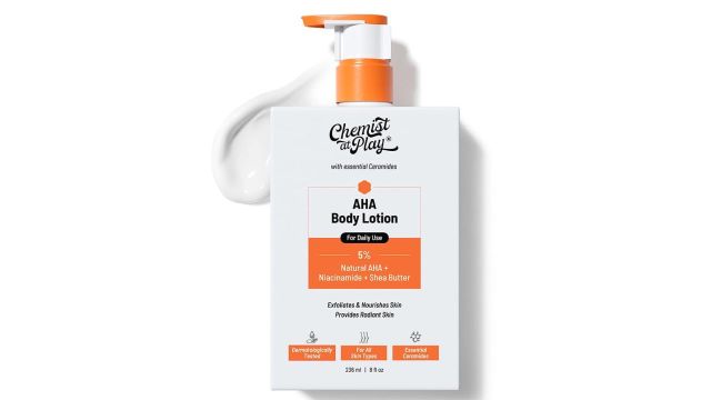 Chemist At Play AHA Body Lotion for Dry Skin