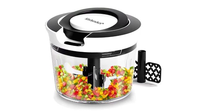 Chopper for Kitchen Use, Sharp Stainless Steel Blades (KitchenAce)