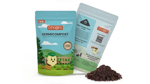 Cinagro Vermicompost 100% Natural Organic Fertilizer