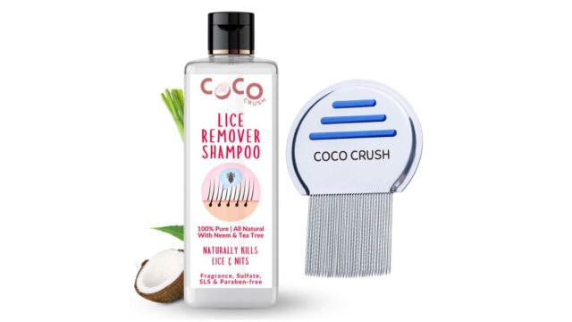 Coco Crush Lice Remover Shampoo With Comb