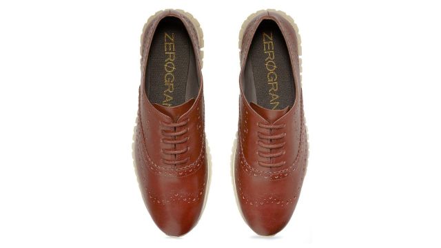 Cole Haan Brown Women ZEROGRAND WING OX