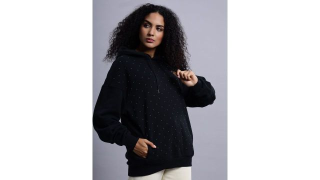 Converse Women Premium Studded Glam Hoodie