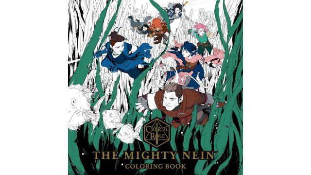 Critical Role: The Mighty Nein Coloring Book