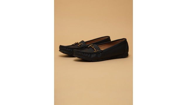 ERIDANI Women Round Toe Slip-On Loafers