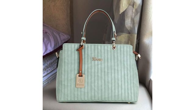 EXOTIC Women's Striped Line Handbag