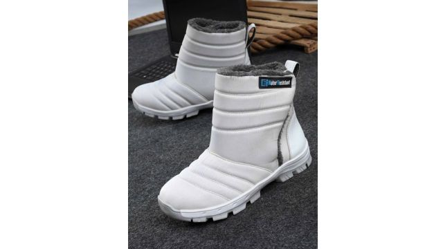 Eego Italy Men Snow Resistant Insulated Velcro Winter Boots