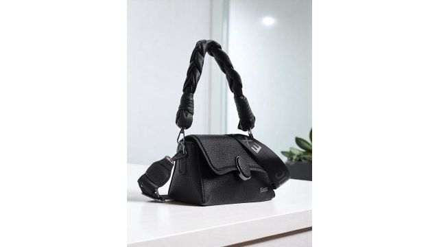Exotic Women Solid Crossbody Leather Sling Bag