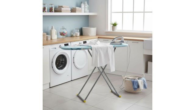 FLIPZON Wooden Self Standing Folding Ironing Board