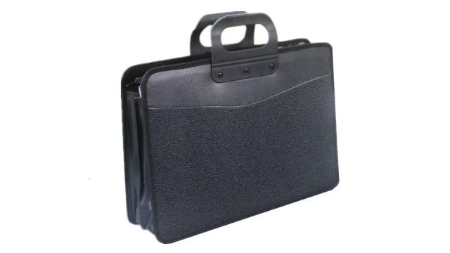 GLOWICK Men's Portable Briefcase Waterproof Business Office File Bag