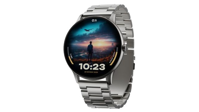 GOBOULT (Formerly Boult) Dire 1.38'' Curved HD Display, 500 Nits, 250+ Watch Faces Smartwatch