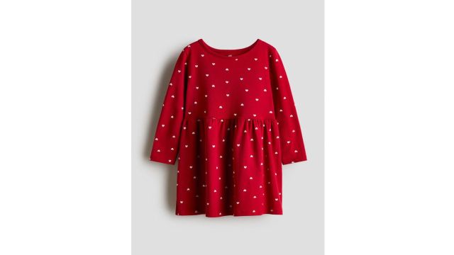 H&M Printed Cotton Dress