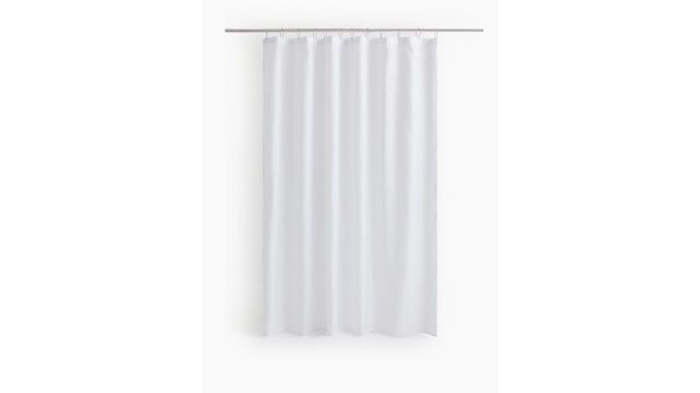 H&M White Shower Curtain