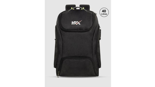 HRX Unisex Anti-Theft Backpack with Shoe Pocket (40L)