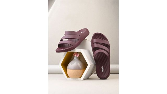 HRX by Hrithik Roshan Printed Lightweight Sliders