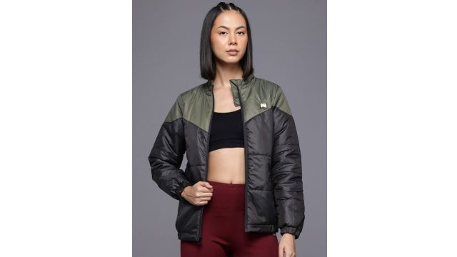 HRX by Hrithik Roshan Women Colourblocked Outdoor Padded Jacket