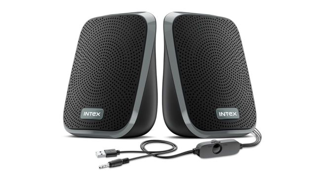 Intex IT-120 2.0 Channel Desktop Speaker