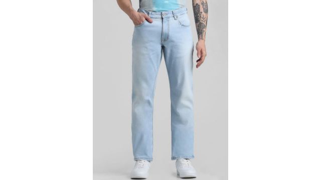 Jack & Jones Men Clean Look Stretchable Jeans