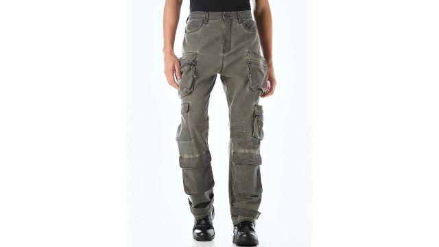 Jack & Jones Men Solid Wide Leg High-Rise Light Fade Stretchable Jeans