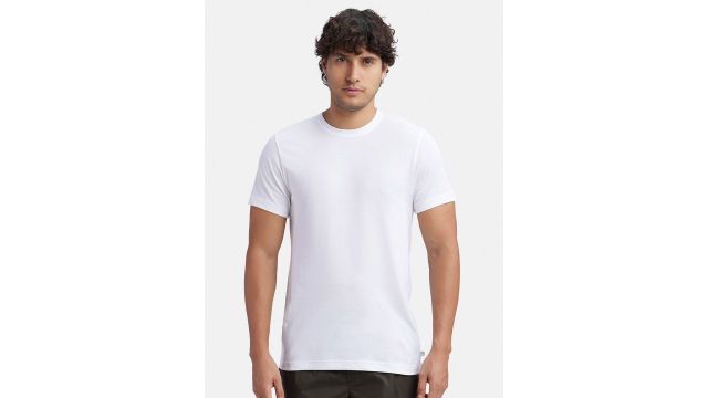 Jockey Combed Cotton Half Sleeved Inner Tshirt-MC06