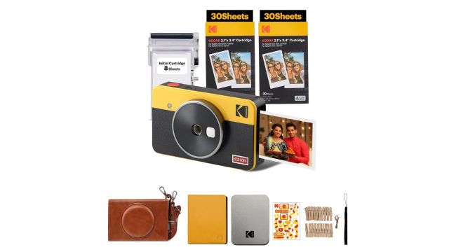 KODAK Mini Shot 2 Retro 4PASS 2-in-1 Instant Camera