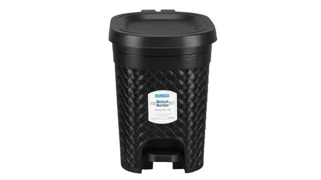 KOLORR Stitch 7 Liters Plastic Pedal Dustbin