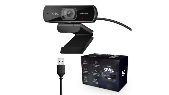 Kreo Owl Full HD 1080P 60 FPS Webcam