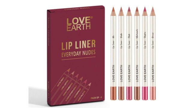 LOVE EARTH Set Of 6 Everyday Lip Liner