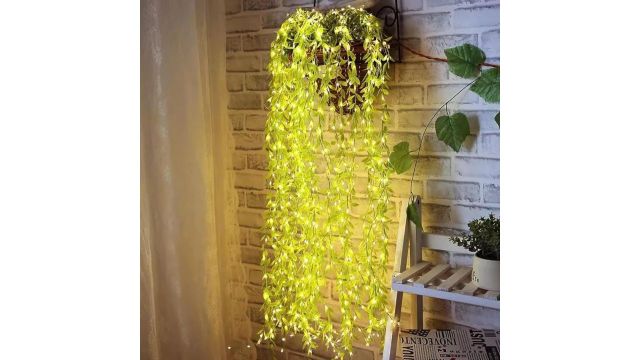 Leaf LED Curtain String Lights (TechPride)