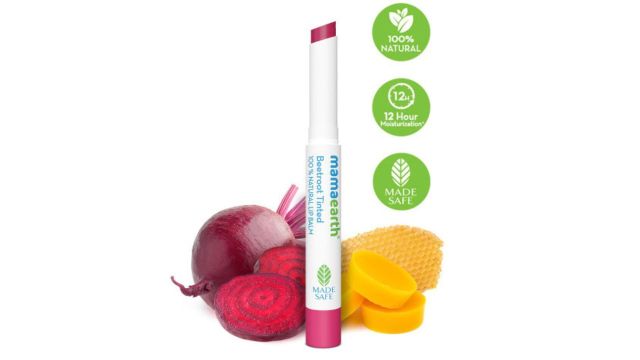 Mamaearth Beetroot Tinted 100% Natural Lip Balm