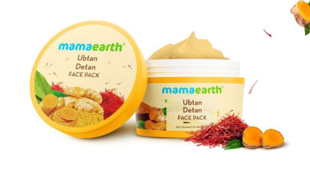 Mamaearth Ubtan Detan Face Pack
