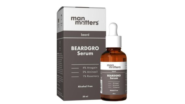 Man Matters BeardGro Serum With Anagain Aminexil