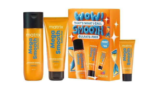 Matrix Mega Smooth Sulfate-free Shampoo and Conditioner