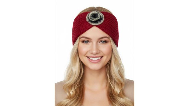 Moda Rapido Women Solid Woollen Head Band Type Beanie Cap