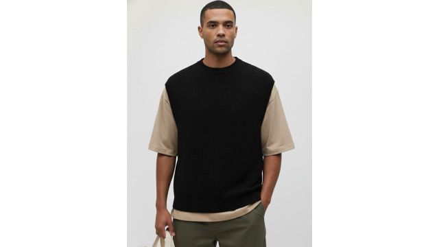 Mr Bowerbird Knitted Ribbed Pullover