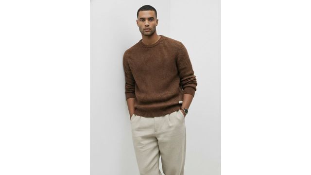 Mr Bowerbird Speckled Pullover Sweater