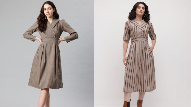Myntra blazer midi dresses, styled simply