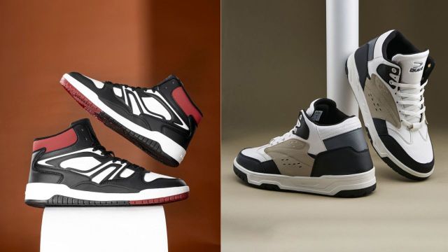 Myntra men’s high-top sneakers, made easy