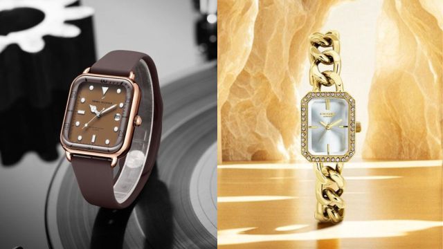 Myntra square watches, styled simply