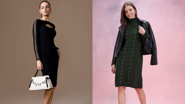 Myntra women’s embellished jumpers, styled simply