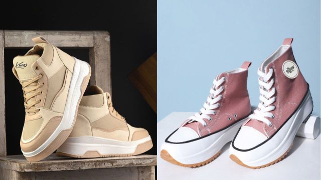 Myntra women’s high-top sneakers, made easy