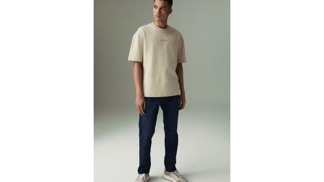 NEXT Men Slim Fit Mid-Rise Stretchable Jeans