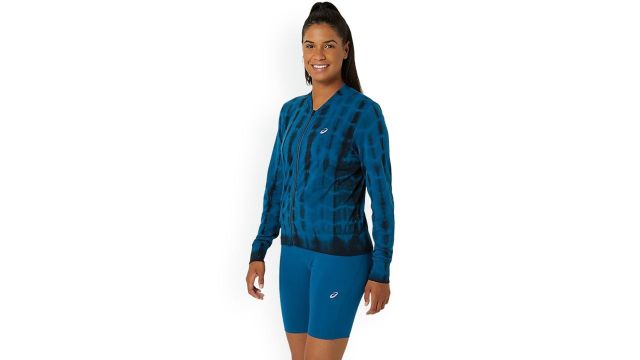 ASICS Nagino Run Seamless Tie and Dye Running Jacket