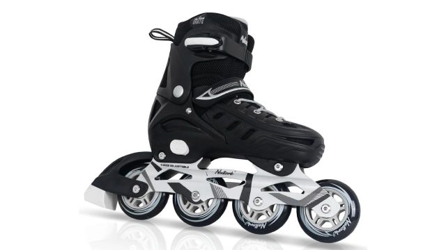 Nattork Black Inline Skates for Kids