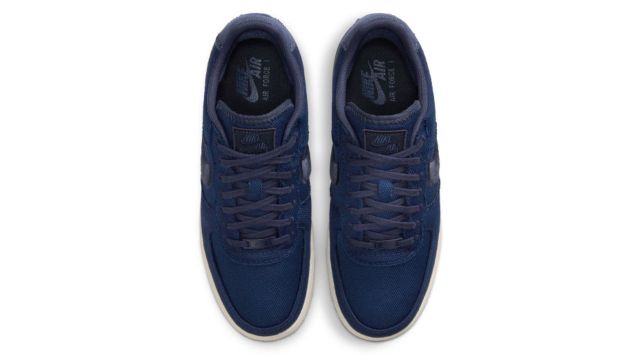 Nike Men Air Force 1 Low Canvas Shoes