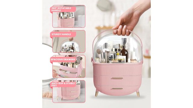 OCEANEVO Cosmetic Makeup Organiser Box