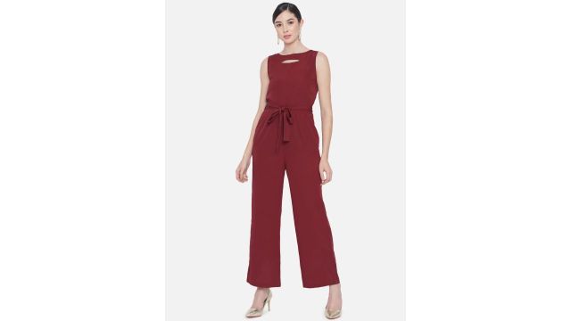 OTIRA Women Solid Basic Jumpsuit
