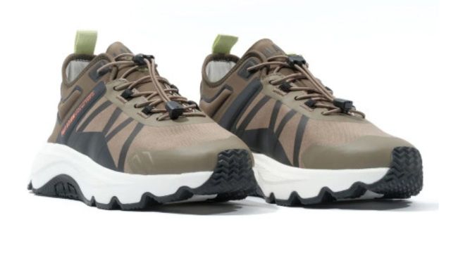 PALLADIUM Men Printed Lightweight Sneakers (Brown, tassels)