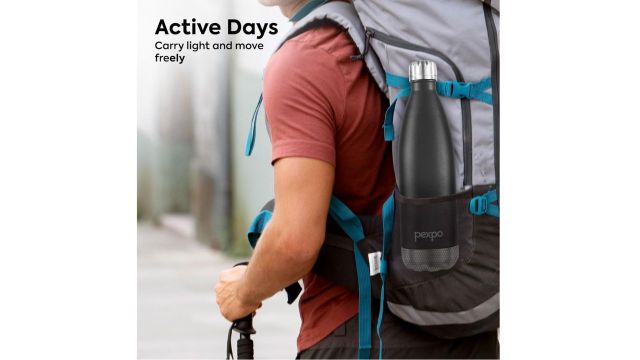 PEXPO Electro Hot & Cold ISI Certified Flask | Stainless Steel Water Bottle - 750ml