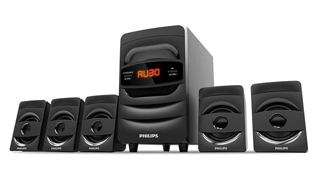 Philips Audio SPA5128B 5.1 CH Multimedia Speaker